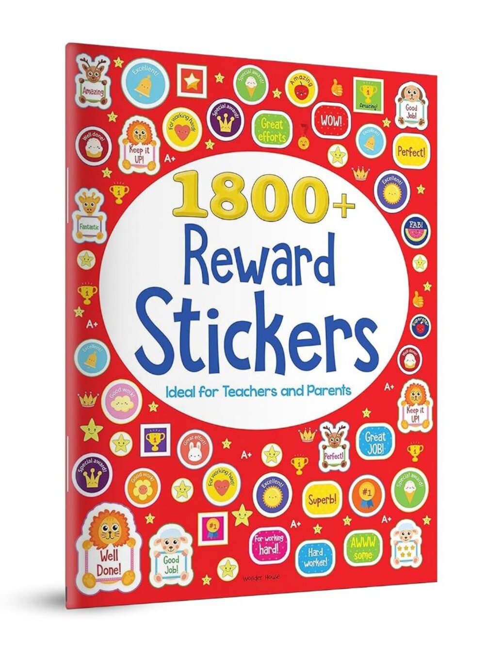 1800+ Reward Stickers - Ideal For Teachers And Parents : Sticker Book With Over